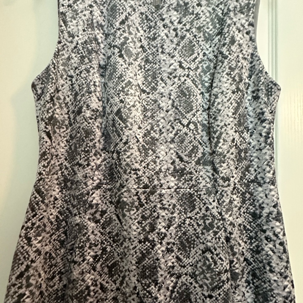 Calvin Chic Snake Print Sleeveless dress.